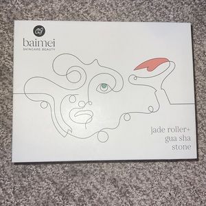 Jade roller & Gua sha stone set